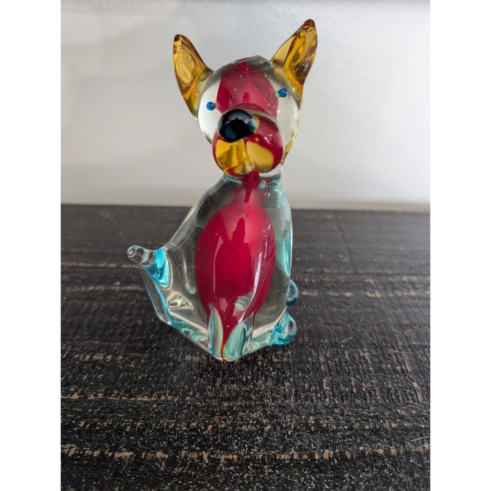 Mid-Century Italian‎ Jordan's Importing Co JIco Glass Dog